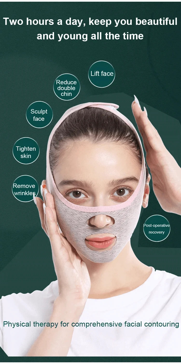 Bloom Aura™ Beauty Face Sculpting Sleep Mask