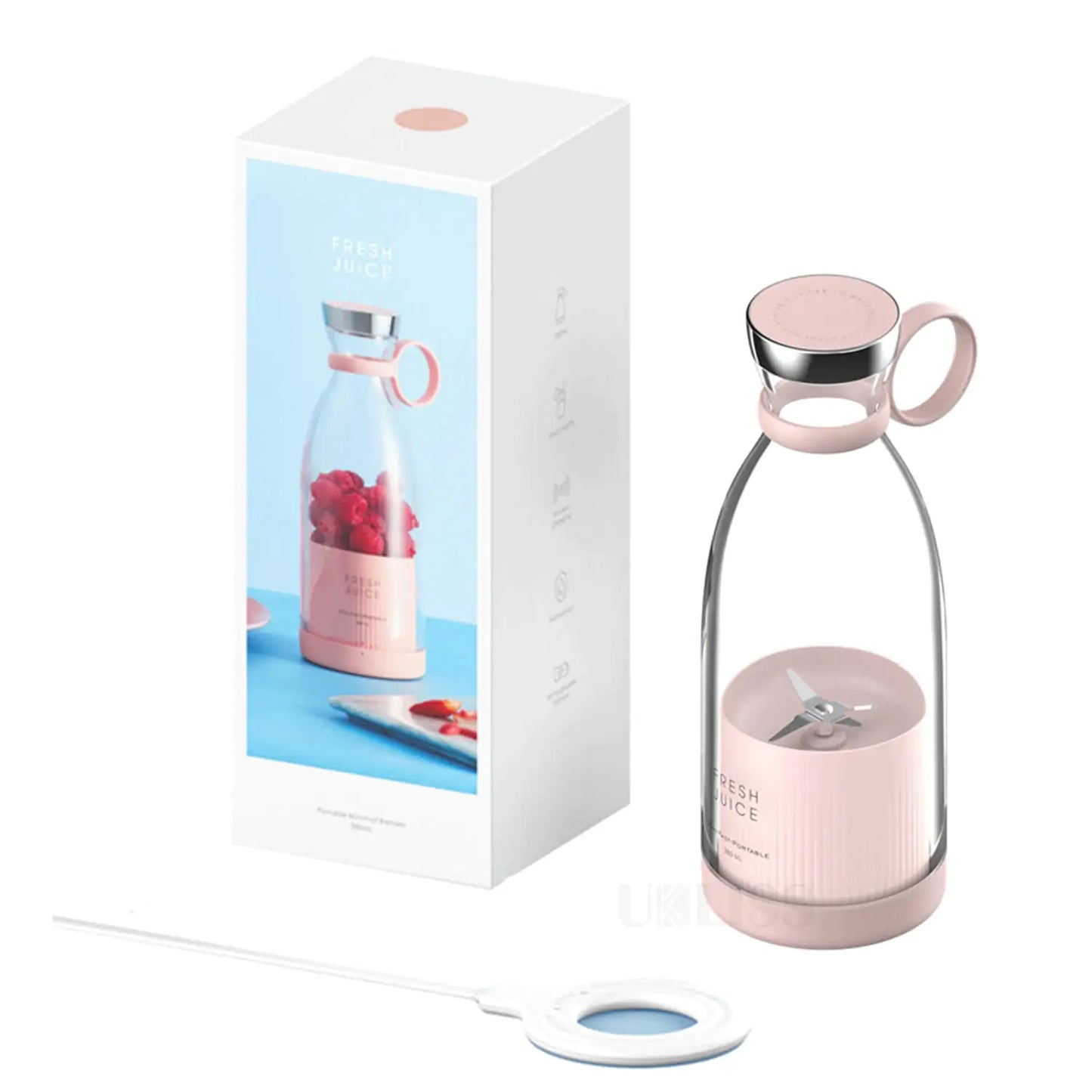 Bloom Aura™ Portable Blender Bottle/Magnetic Charger