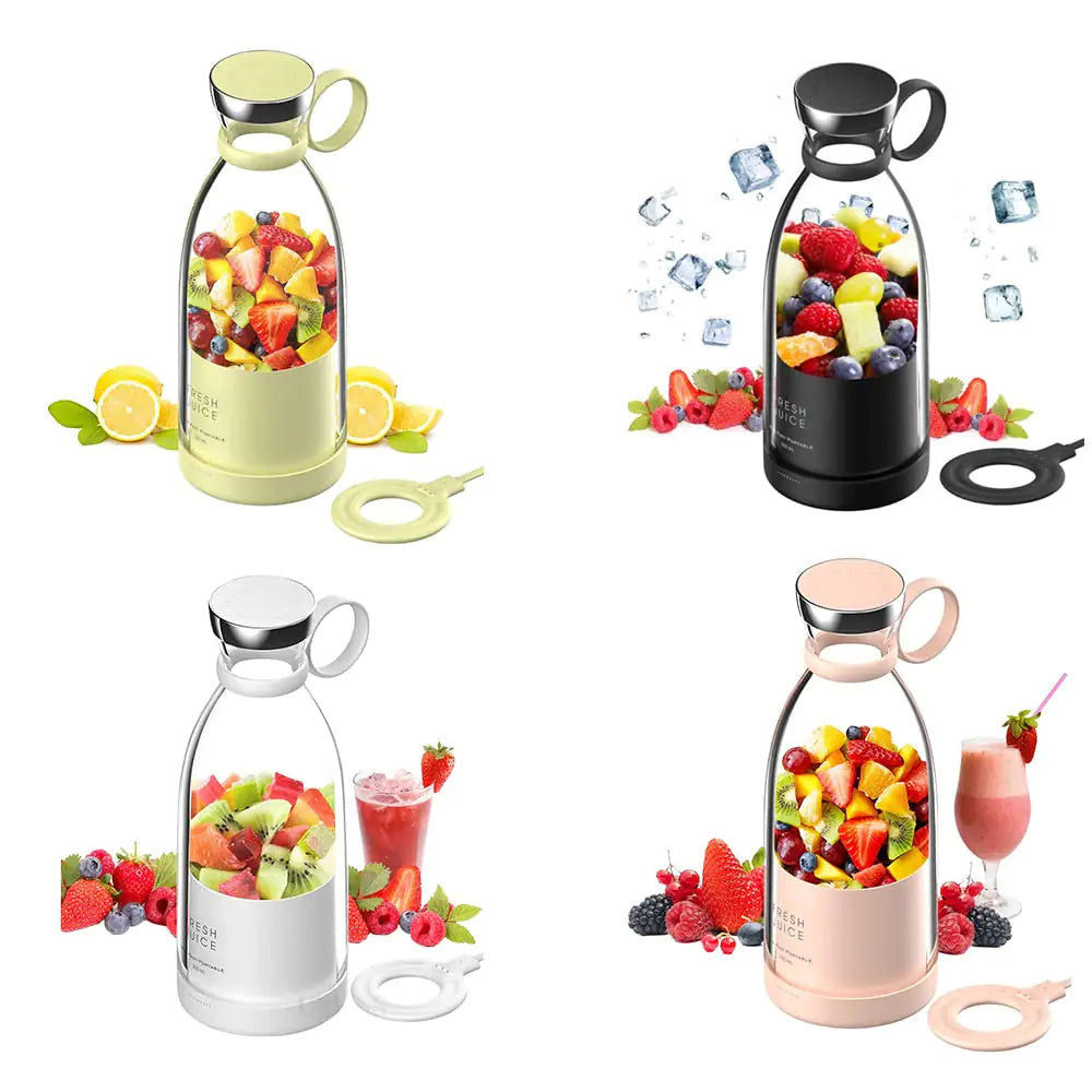 Bloom Aura™ Portable Blender Bottle/Magnetic Charger