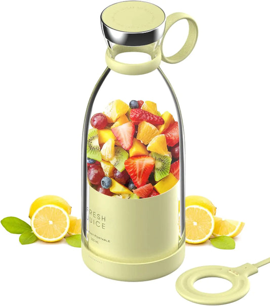 Bloom Aura™ Portable Blender Bottle/Magnetic Charger