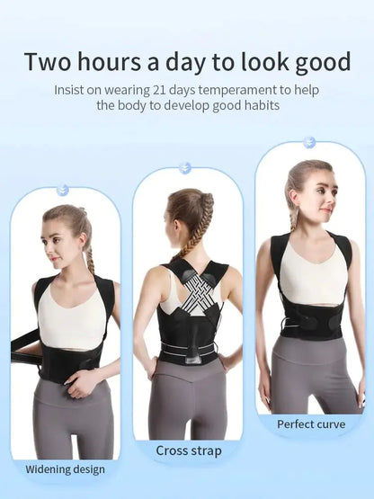 Back Posture Corrector Belt Bloom Aura™