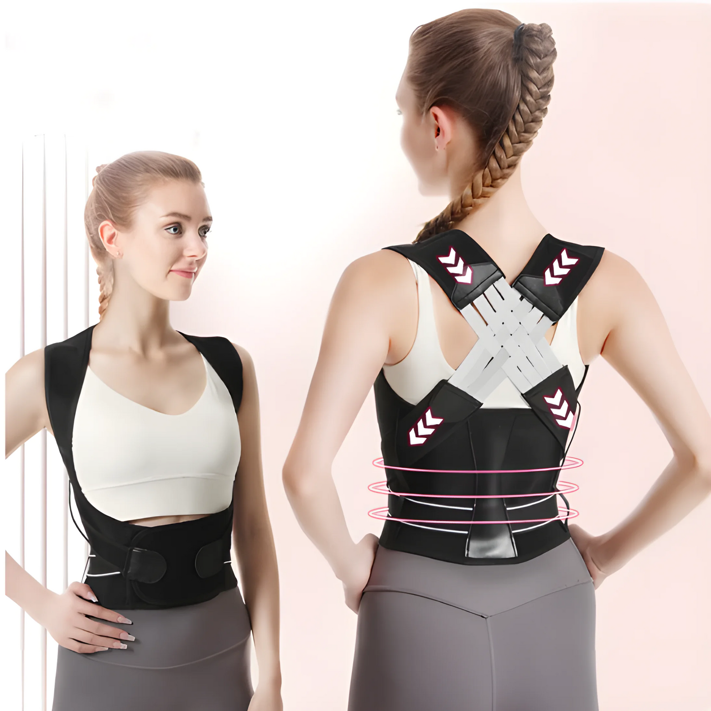 Back Posture Corrector Belt Bloom Aura™