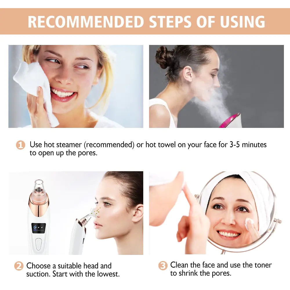 Electric Blackhead Remover Bloom Aura™